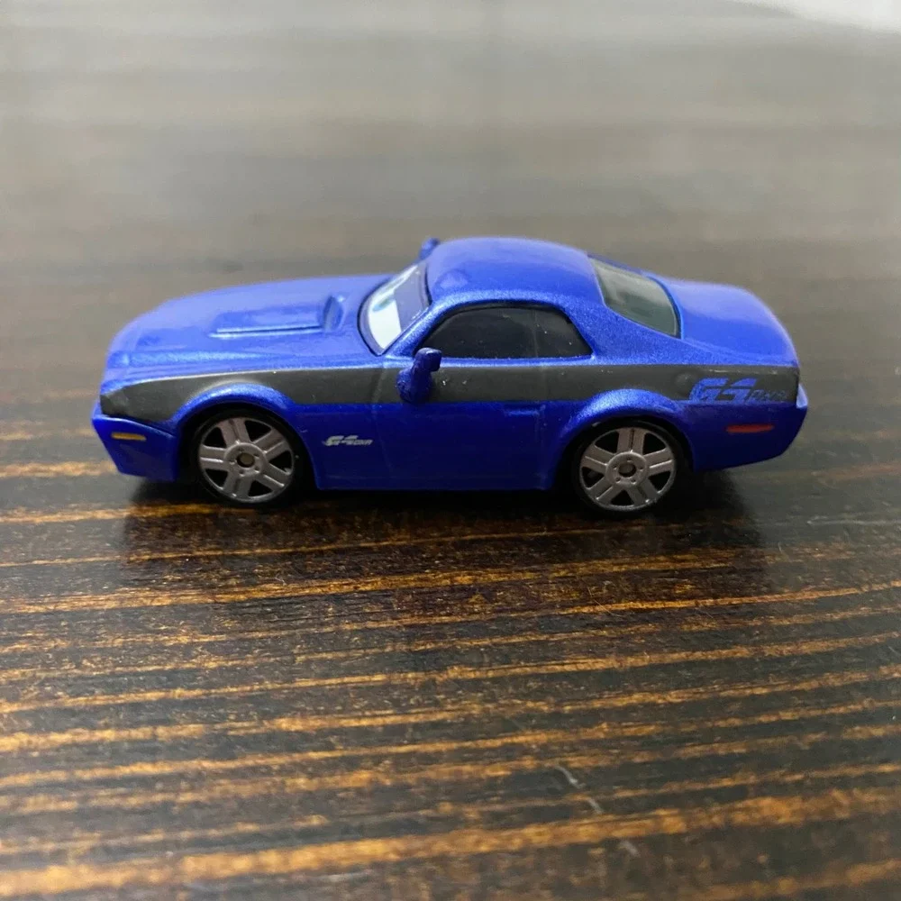 Disney Pixar Cars Rod Torque Redline‎ Blue Diecast Muscle Car Mattel V2810 1:55